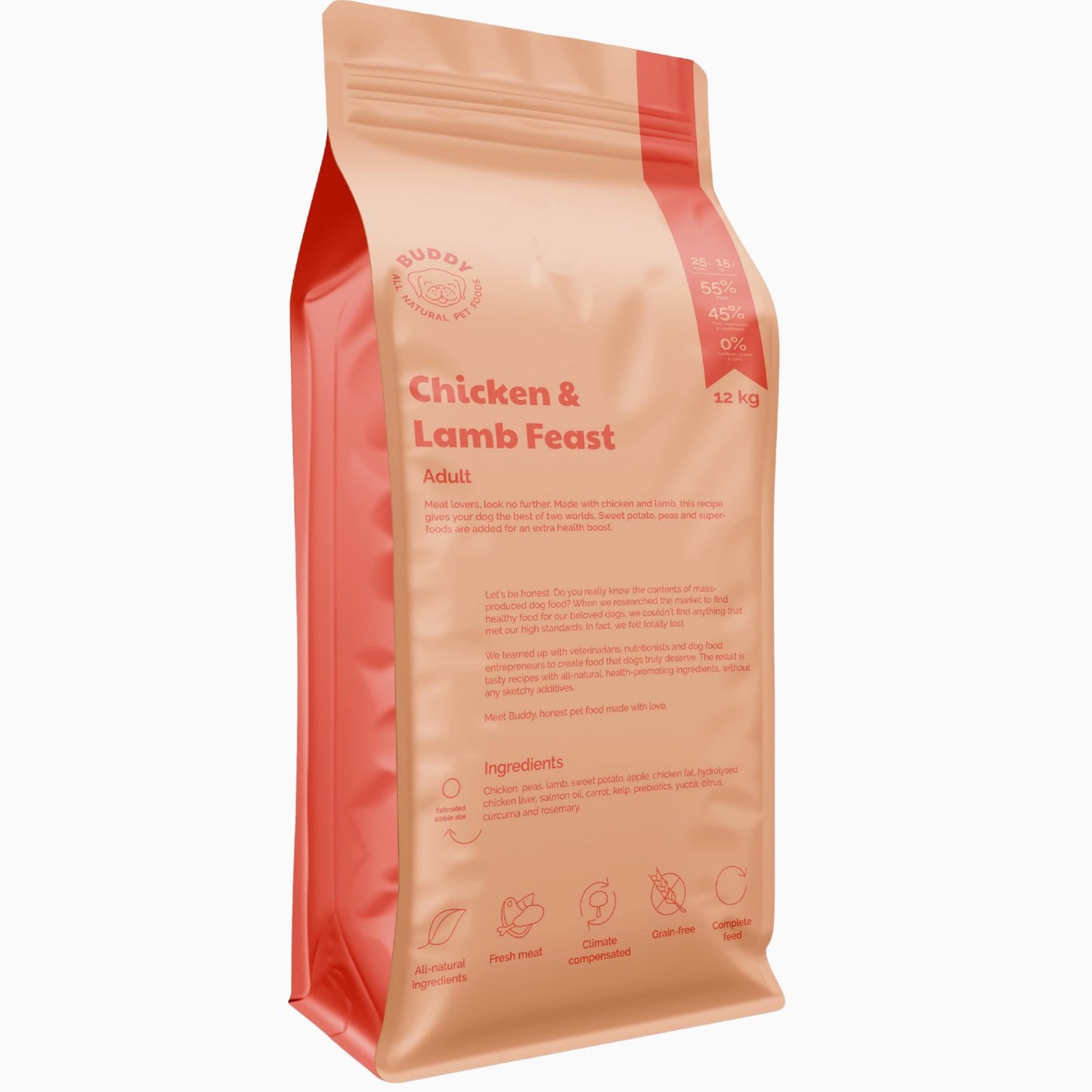Buddy Chicken + Lamb Feast 12 kg