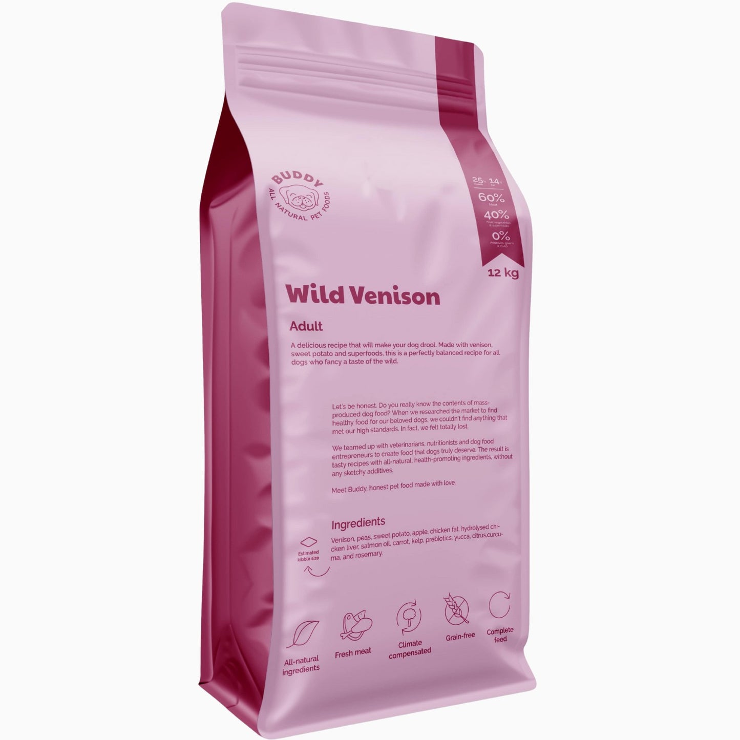Buddy Wild Venison 12 kg