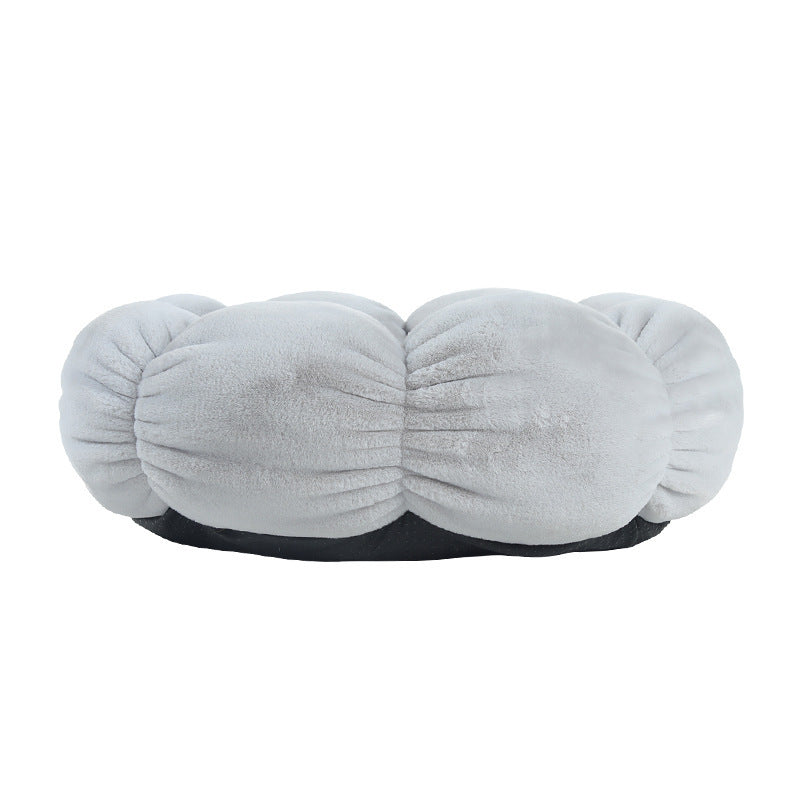 Flower-Shaped Pet Bed – Soft Blanket Mat for Cats & Dogs