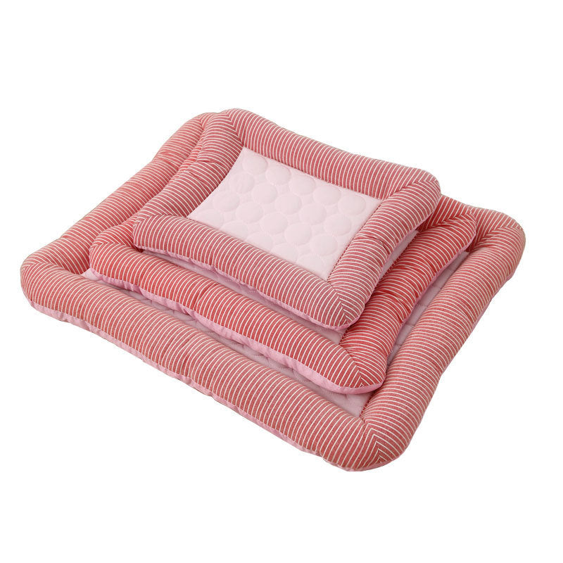 Cooling Pet Bed Mat – Soft, Breathable Summer Pad for Dogs & Cats