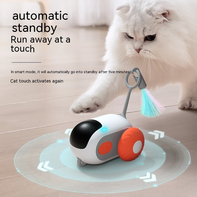 Interaktives Spielzeugauto für Katzen mit Fernbedienung