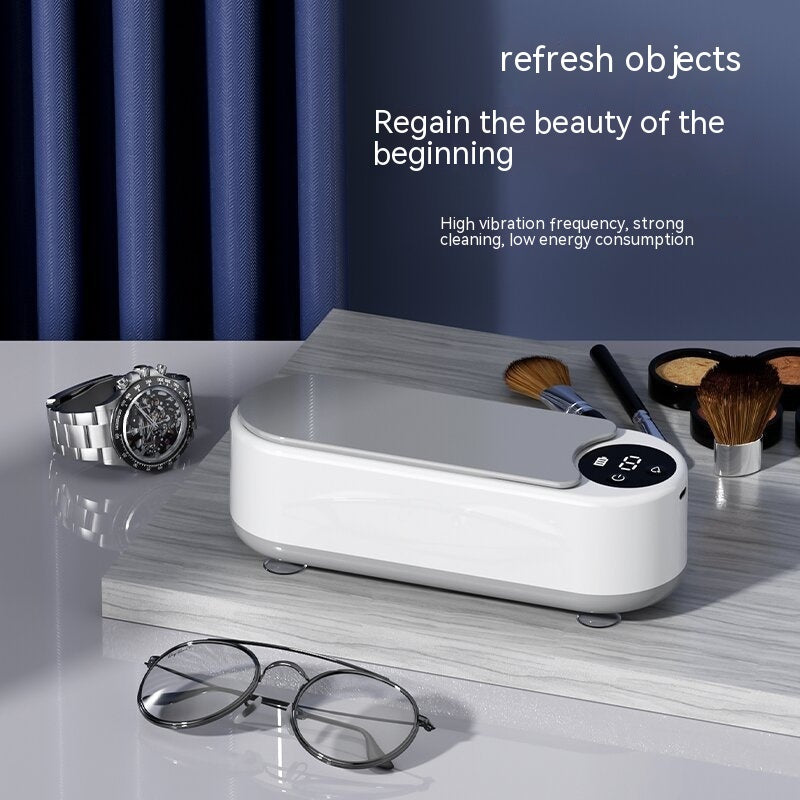 Portable Ultrasonic Glasses Cleaner: Compact, Automatic and Powerful