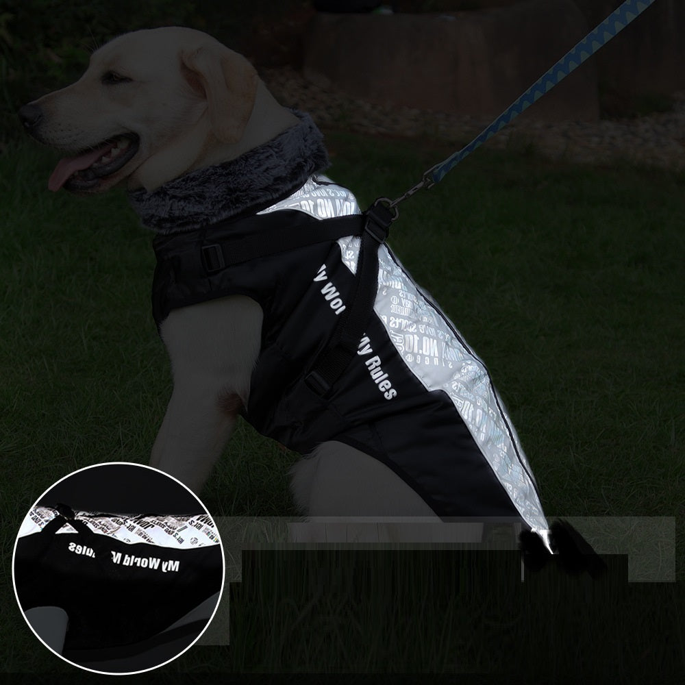 Waterproof Reflective Dog Jacket – Warm & Durable
