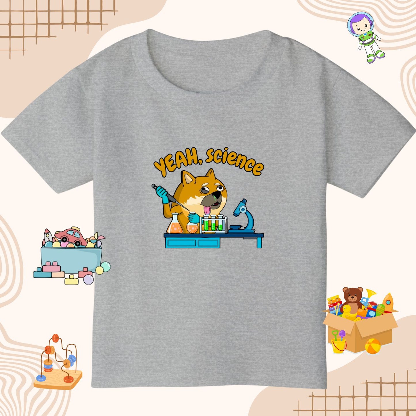 YEAH, Science | Toddler T-shirt