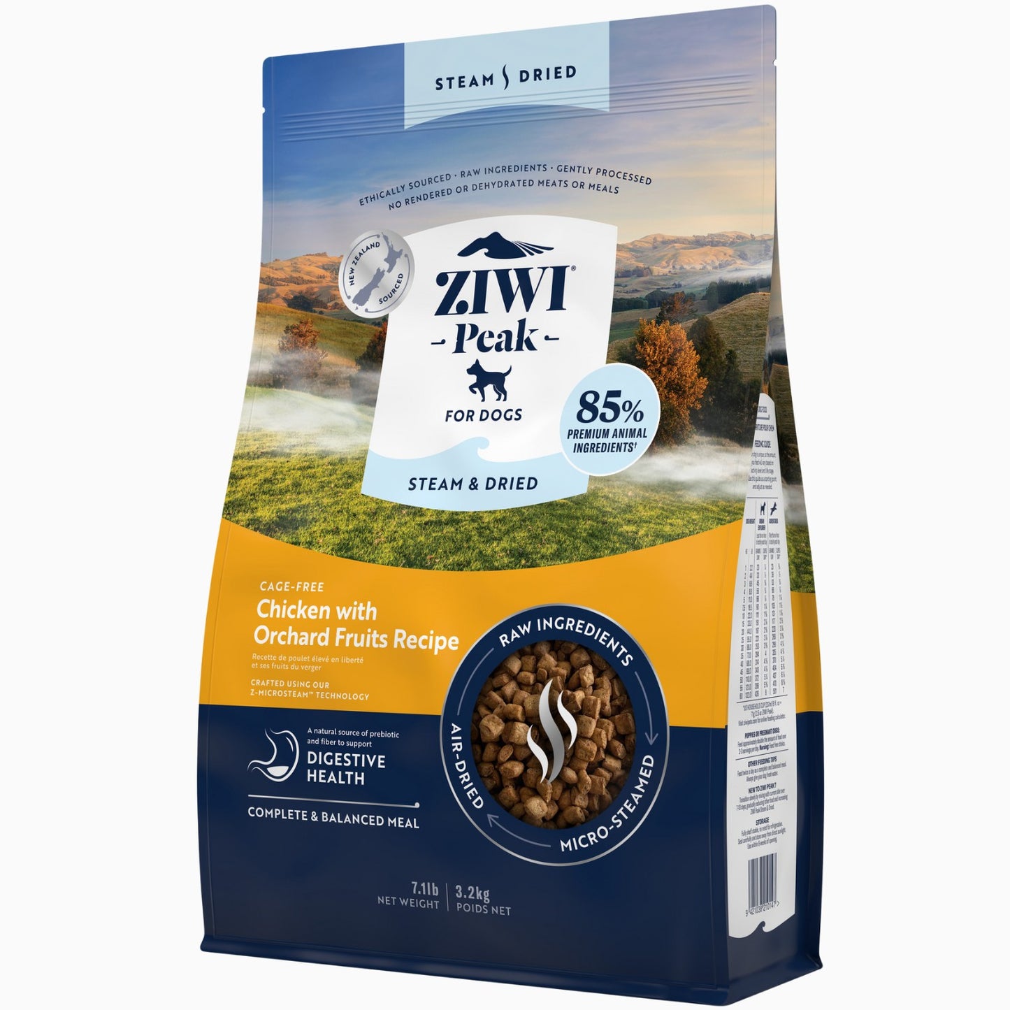 Ziwi Peak Dog Steam & Dried Chicken 3.2 kg.