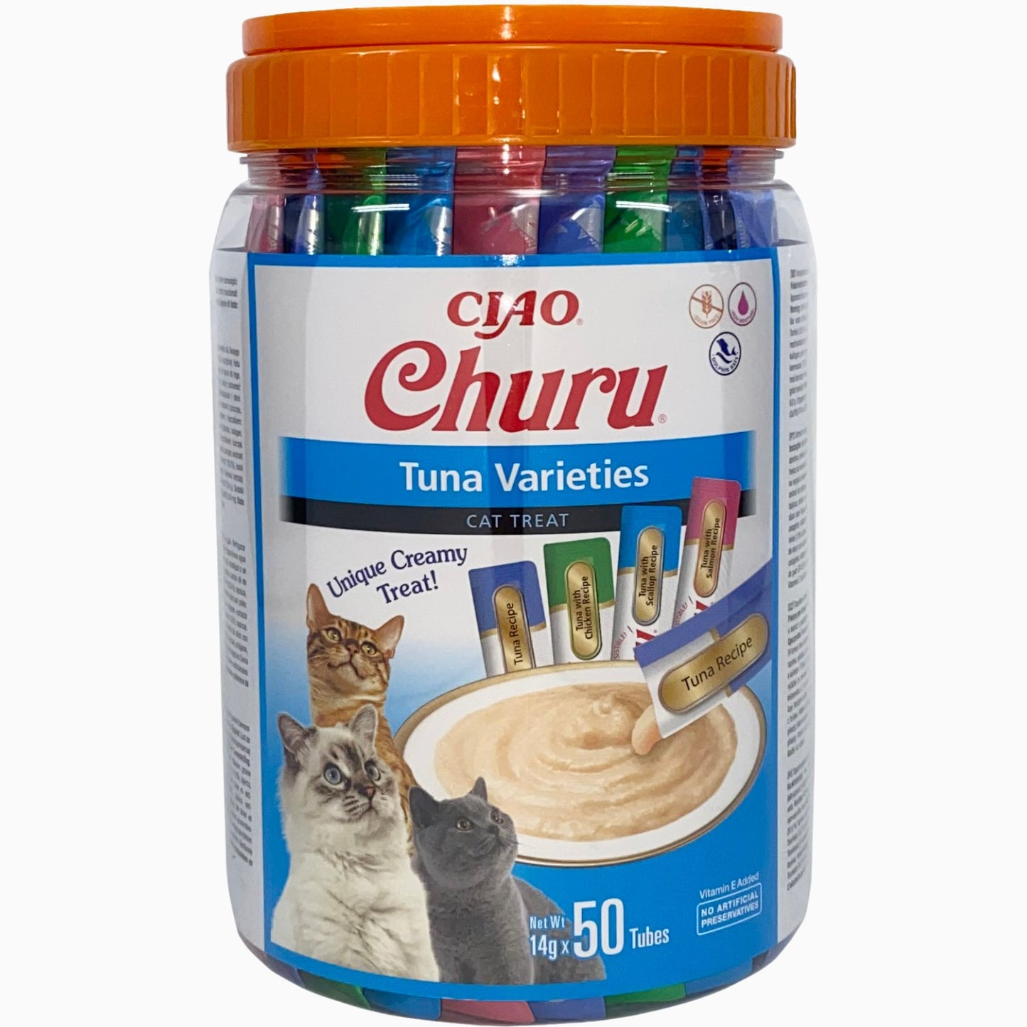 Churu Puree CAT Multipack JAR Tuna 50 pcs.
