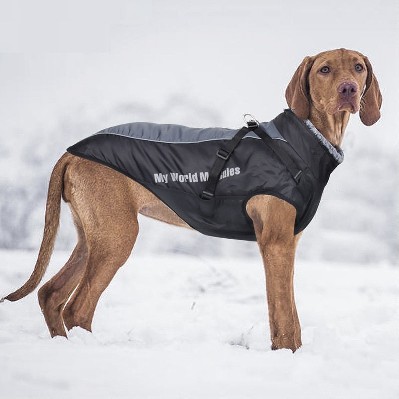 Waterproof Reflective Dog Jacket – Warm & Durable