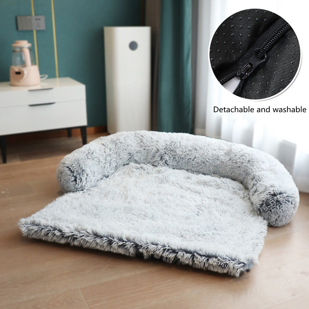 Abnehmbare, waschbare Haustiermatte - weicher Bett- und Bodenschutz