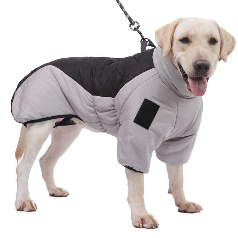 Waterproof Winter Dog Coat – Warm & Thick for Medium & Large Dogs