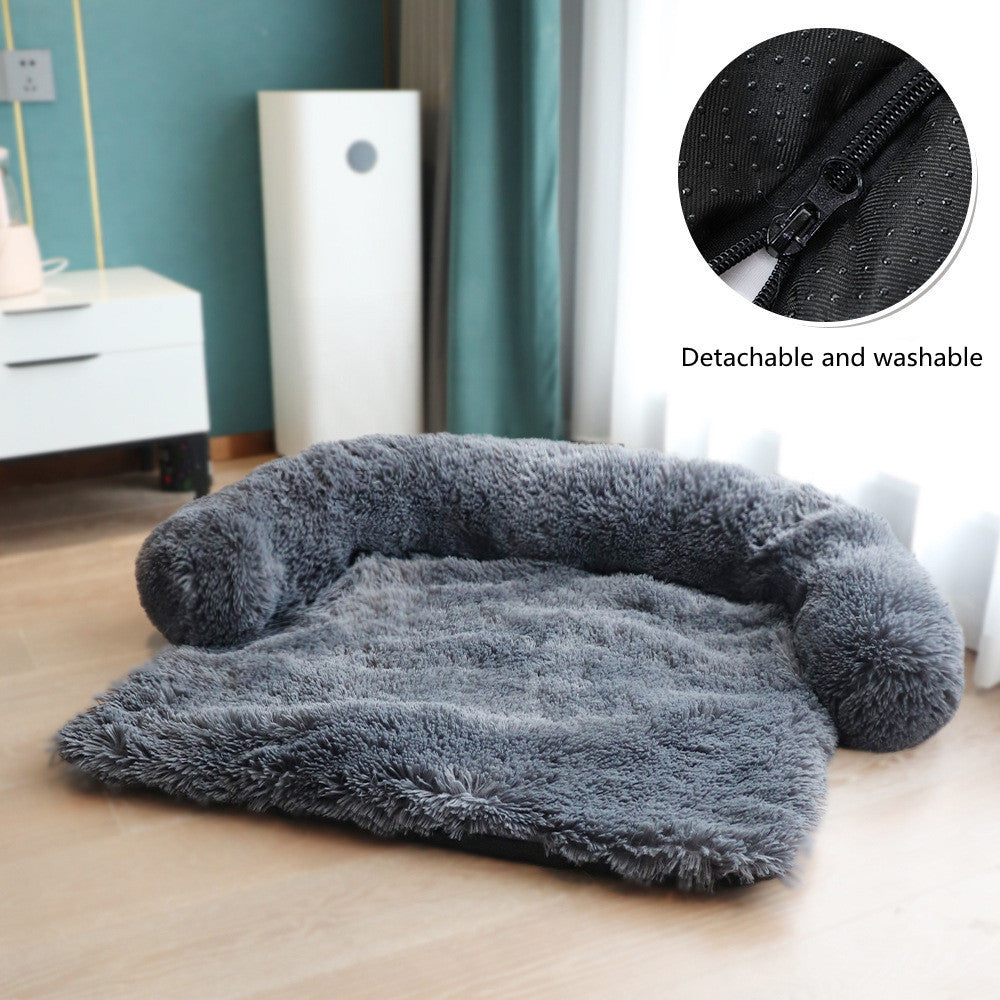 Abnehmbare, waschbare Haustiermatte - weicher Bett- und Bodenschutz