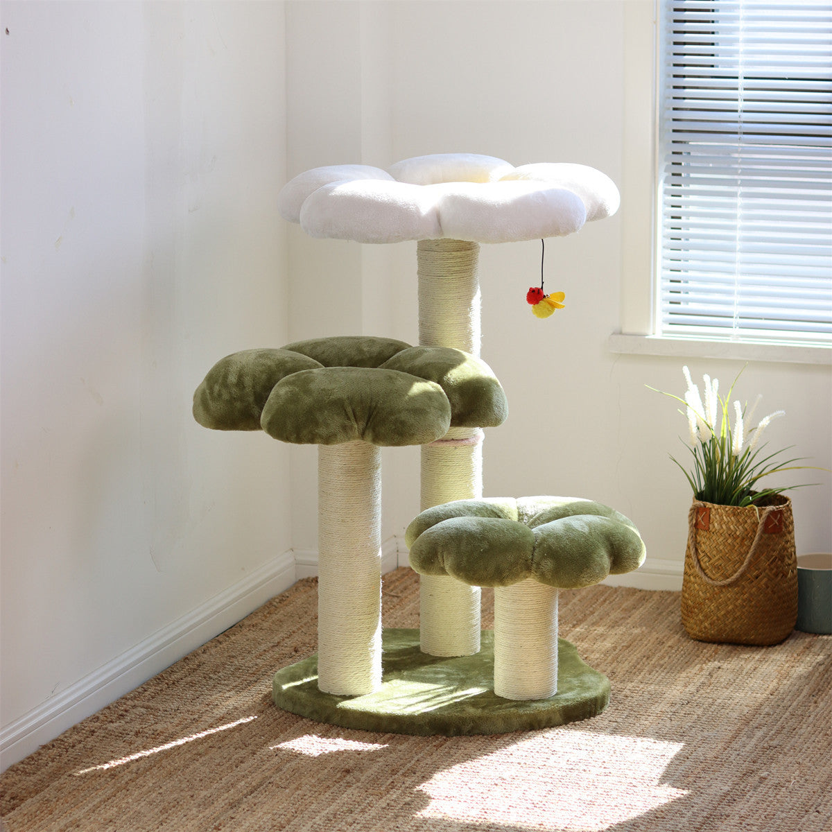 Cat Tree with Cozy Bed – All-in-One Climbing & Nap Station