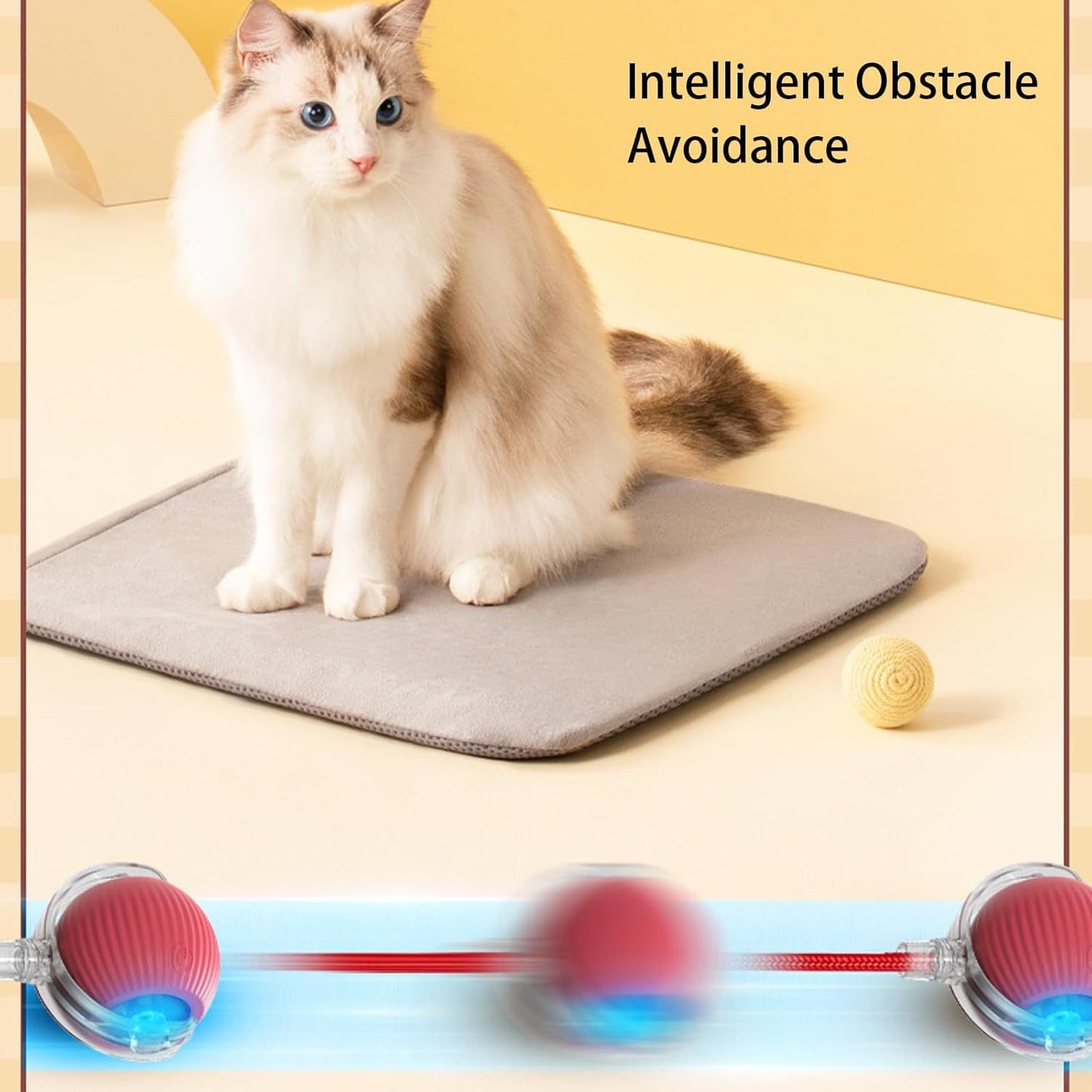 Smart Rolling Ball Toy für Hunde & Katzen