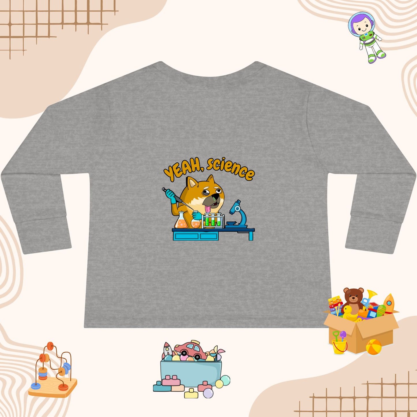 YEAH, Wissenschaft | Sweatshirt für Kleinkinder