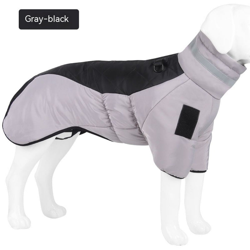 Waterproof Winter Dog Coat – Warm & Thick for Medium & Large Dogs