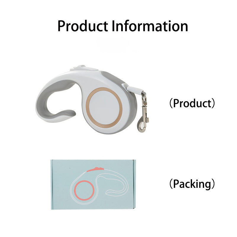 Automatic Retractable Dog Leash – Small & Medium Pets