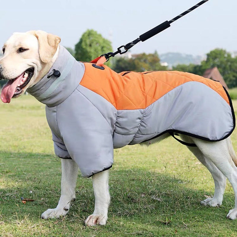Waterproof Winter Dog Coat – Warm & Thick for Medium & Large Dogs