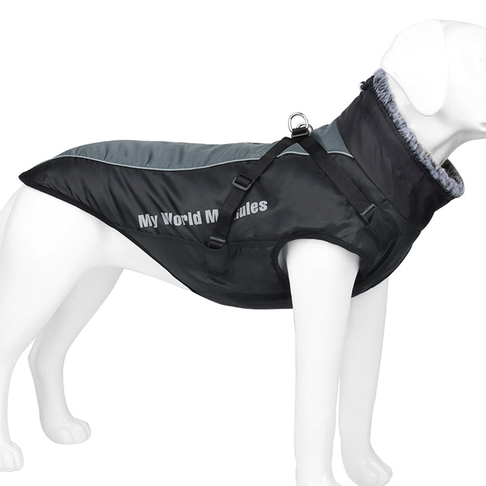 Waterproof Reflective Dog Jacket – Warm & Durable