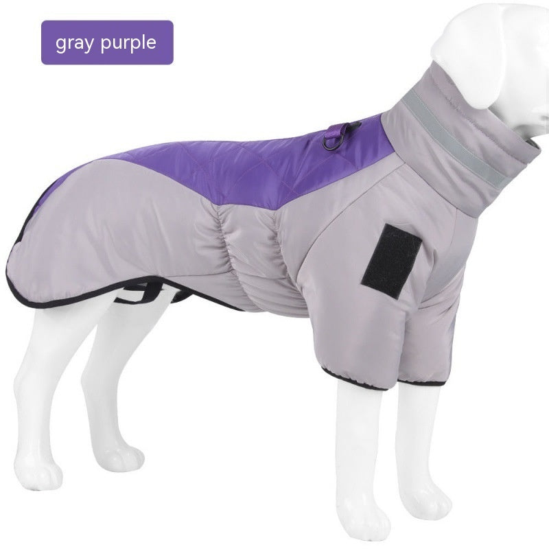 Waterproof Winter Dog Coat – Warm & Thick for Medium & Large Dogs
