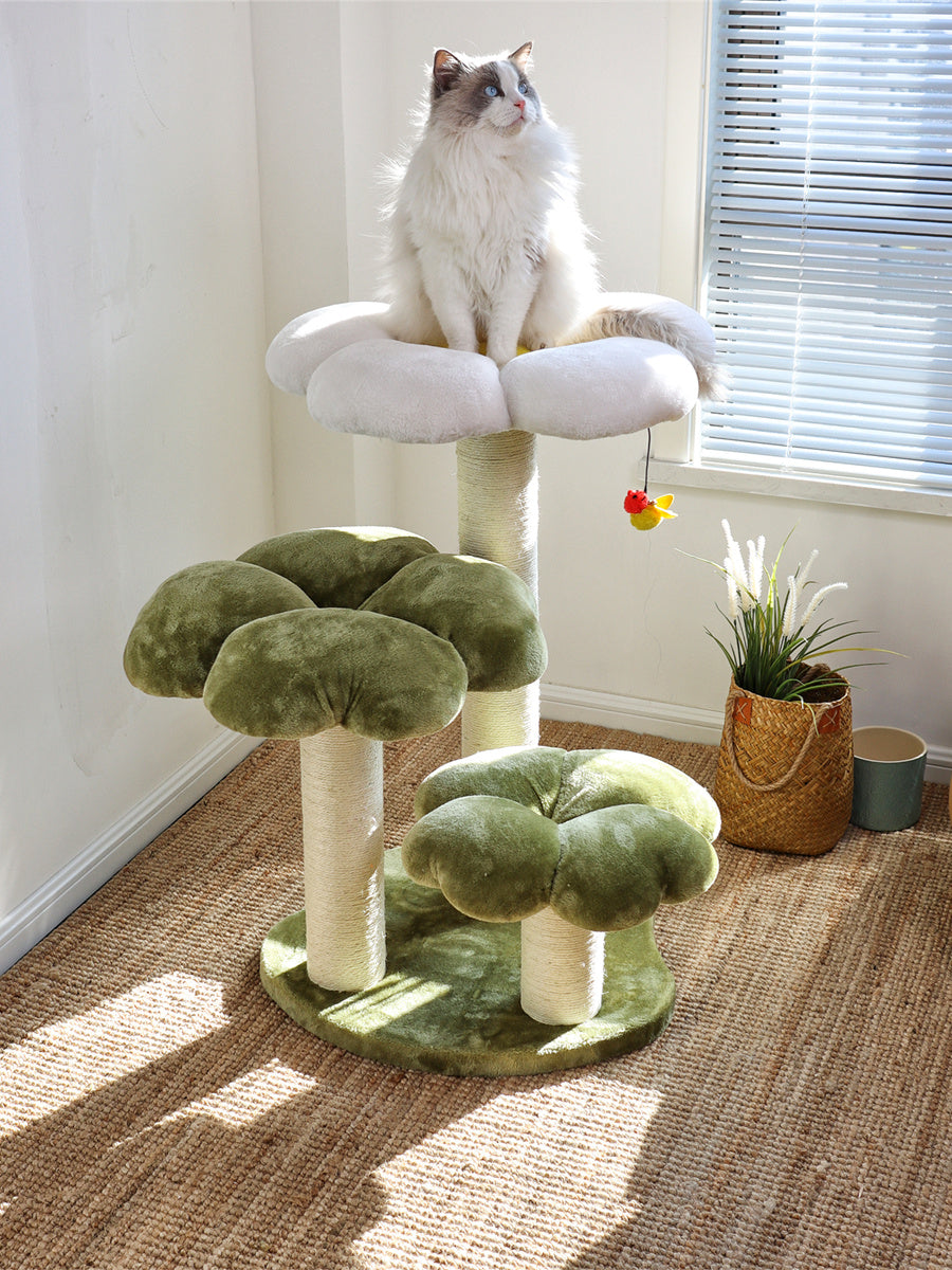 Cat Tree with Cozy Bed – All-in-One Climbing & Nap Station