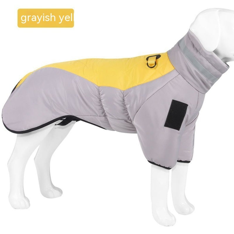 Waterproof Winter Dog Coat – Warm & Thick for Medium & Large Dogs
