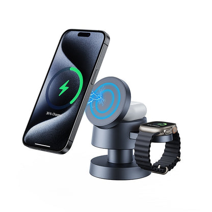 Small Night Lamp 3-in-1 Magnetic Wireless Charger