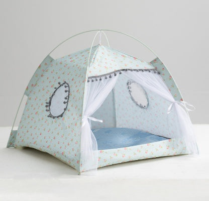 Cozy Cat Tent Bed – Enclosed Hideaway for Cats