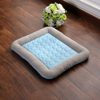 Cooling Pet Bed Mat – Soft, Breathable Summer Pad for Dogs & Cats