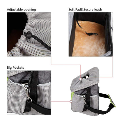 Paws & Pedals – Pet Bike Basket for Small Dogs & Cats