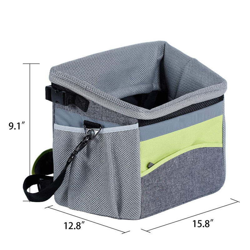 Paws & Pedals – Pet Bike Basket for Small Dogs & Cats