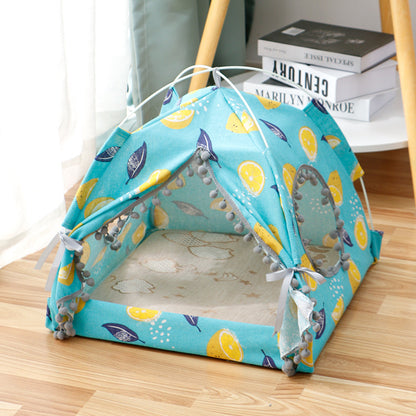 Cozy Cat Tent Bed – Enclosed Hideaway for Cats