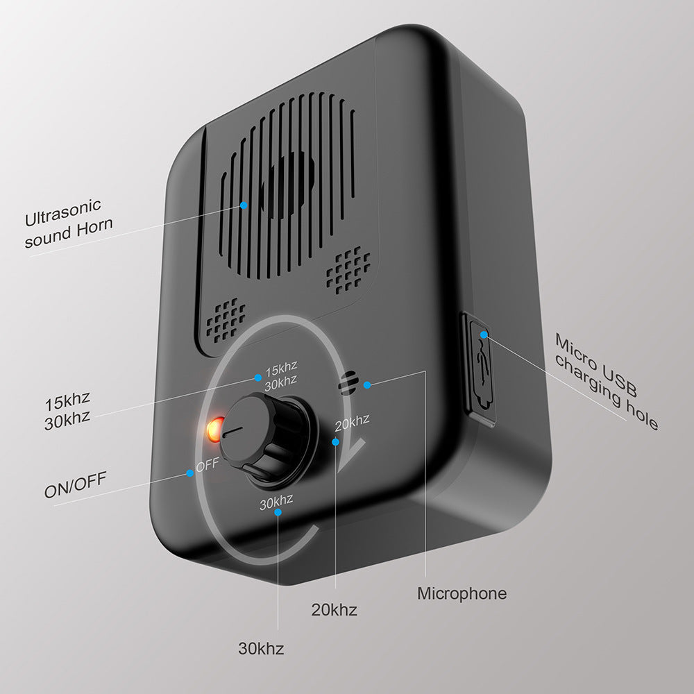 Pain-Free Ultrasonic Anti-Barking Device for Dogs