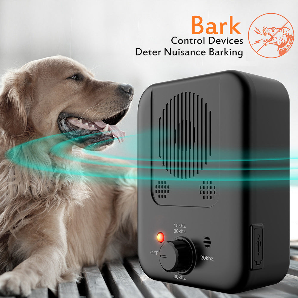 Pain-Free Ultrasonic Anti-Barking Device for Dogs