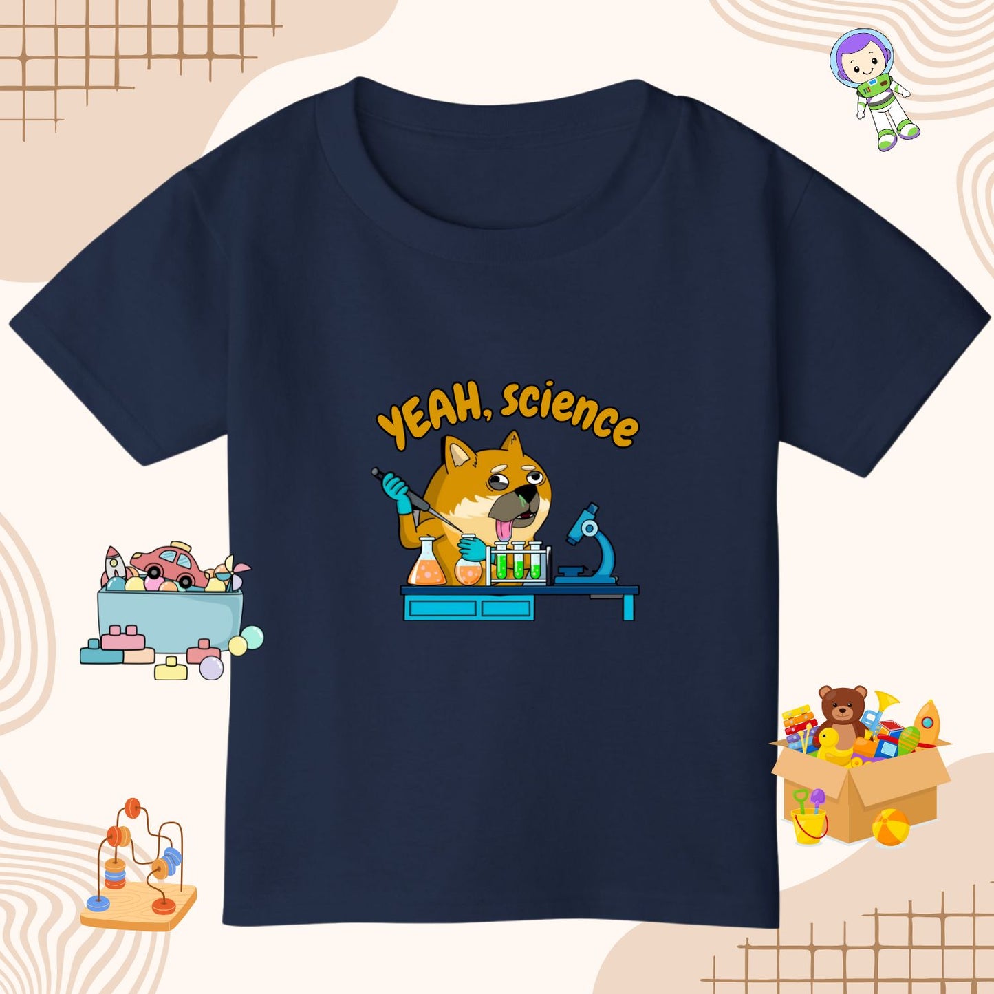 YEAH, Science | Toddler T-shirt