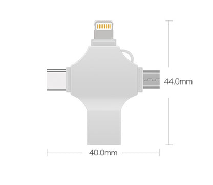 Universal Metal USB Storage for Mobile & Laptop