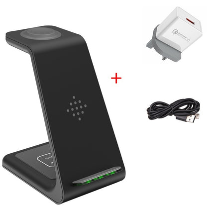 3-in-1 Fast Wireless Charging Station | Phone, Smart Watch & Earbuds