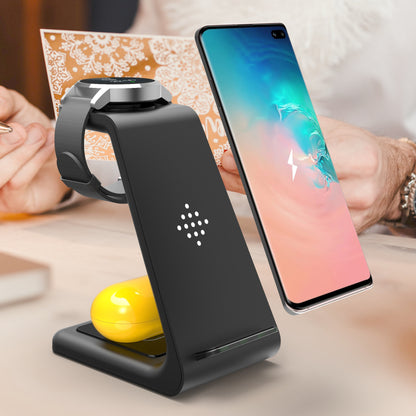 3-in-1 Fast Wireless Charging Station | Phone, Smart Watch & Earbuds