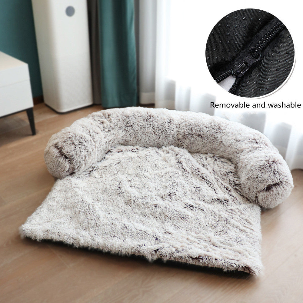 Removable Washable Pet Mat – Soft Bed & Floor Protector