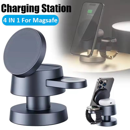 Small Night Lamp 3-in-1 Magnetic Wireless Charger