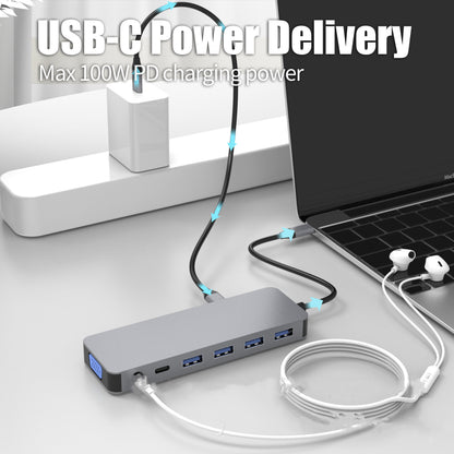 13-in-1 USB C Hub Docking Station