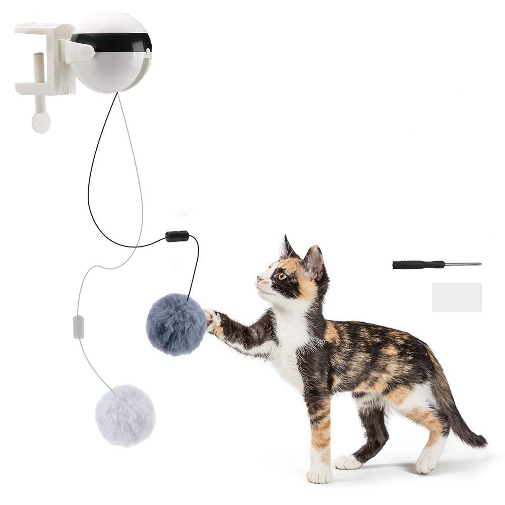 Smart Interactive Electric Cat Toy – Automatic Lifting Teaser Ball