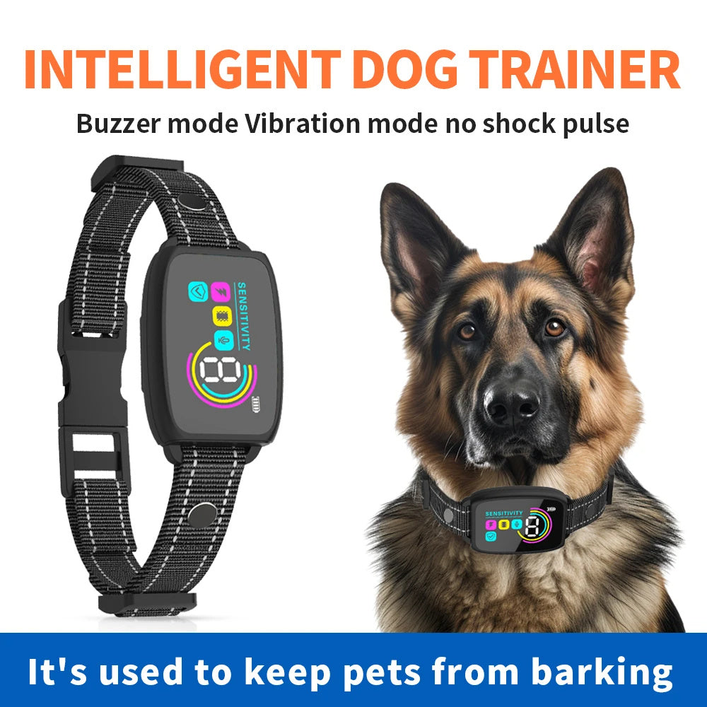 Smart Rechargeable Anti-Bark Dog Collar