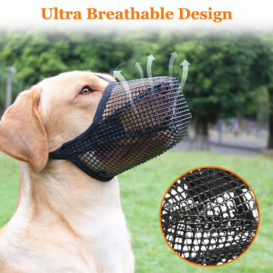 Stylish Pet Dog Muzzle Mask