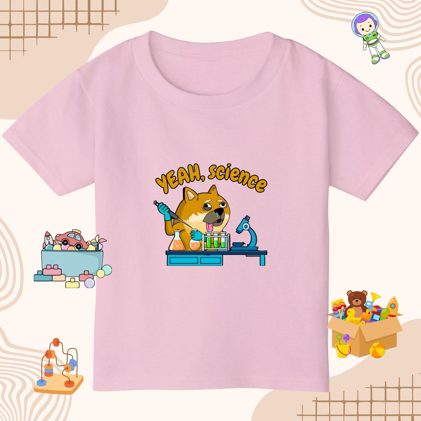 YEAH, Science | Toddler T-shirt