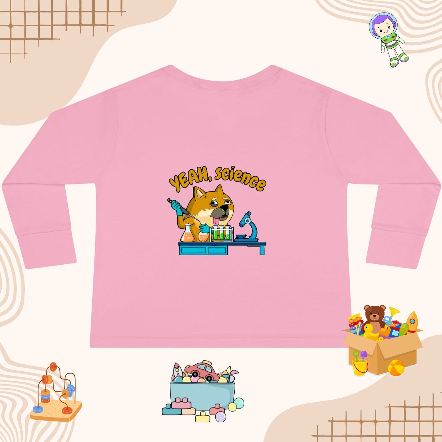 YEAH, Science | Toddler Sweatshirt