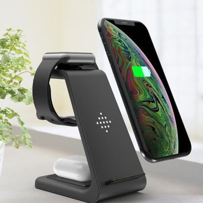 3-in-1 Fast Wireless Charging Station | Phone, Smart Watch & Earbuds