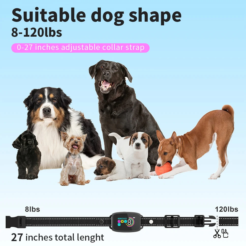 Smart Rechargeable Anti-Bark Dog Collar