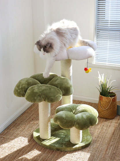 Cat Tree with Cozy Bed – All-in-One Climbing & Nap Station