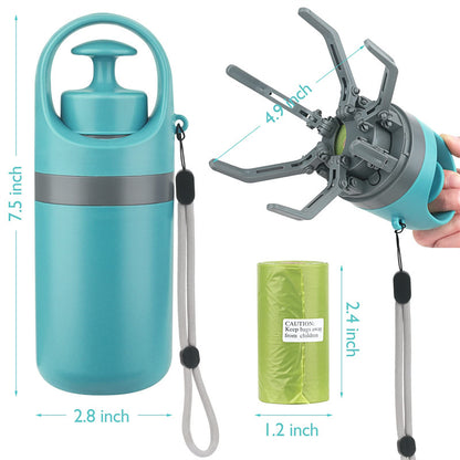 Portable Dog Pooper Scooper with Bag Dispenser