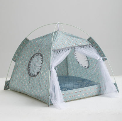 Cozy Cat Tent Bed – Enclosed Hideaway for Cats