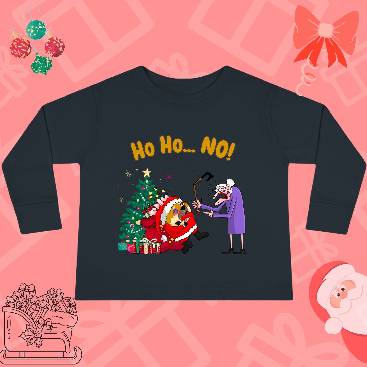 Ho Ho | Toddler Sweatshirt